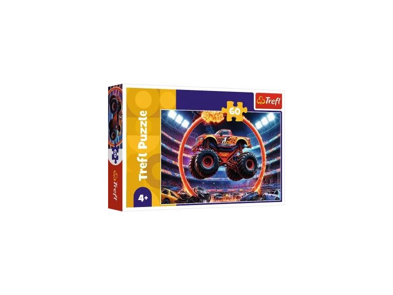 Trefl Monster Truck 60 darabos kirakó