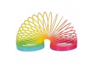 Simba szivárvány lépcsőjáró - színes rugós játék