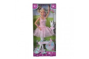 Steffi Love táncoló balerina baba rózsaszín ruhában