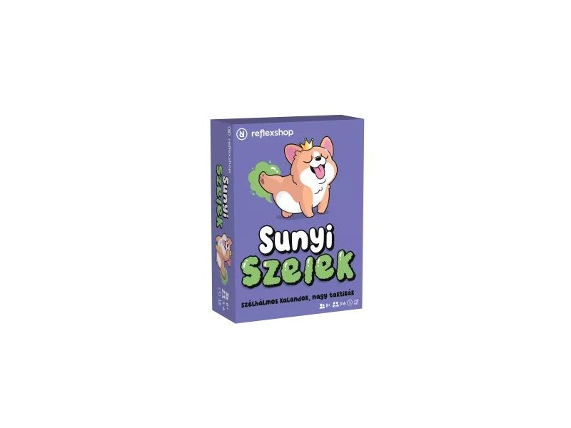 Sunyi szelek társasjáték doboza