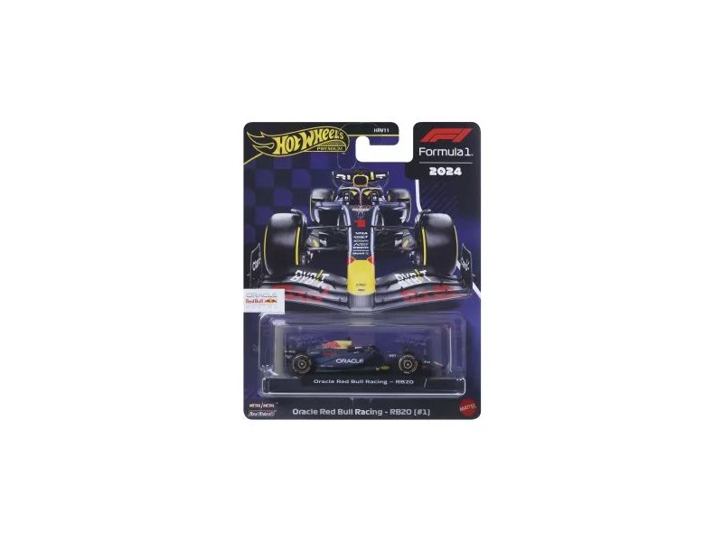 Hot Wheels F1 Red Bull Racing kisautó - fém kivitel