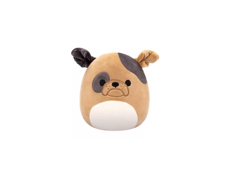 Squishmallows Loafer 20 cm - barna bulldog