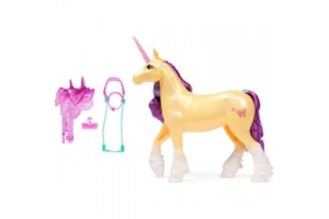 Leaf egyszarvú játék, 28 cm, levehető kantár