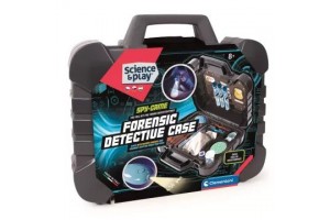 Clementoni detektív tudományos készlet - doboz