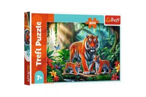 Trefl Tigrisek - 200 darabos puzzle