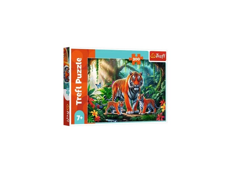 Trefl Tigrisek - 200 darabos puzzle