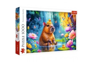 Trefl Kapibara 1000 darabos puzzle, 48×68,3 cm