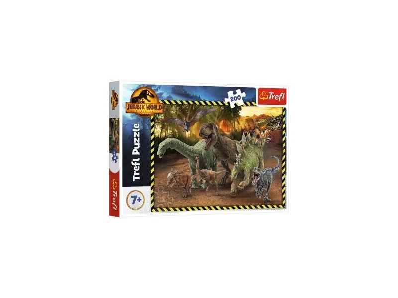 Trefl Jurassic Park 200 darabos puzzle - 48x34 cm