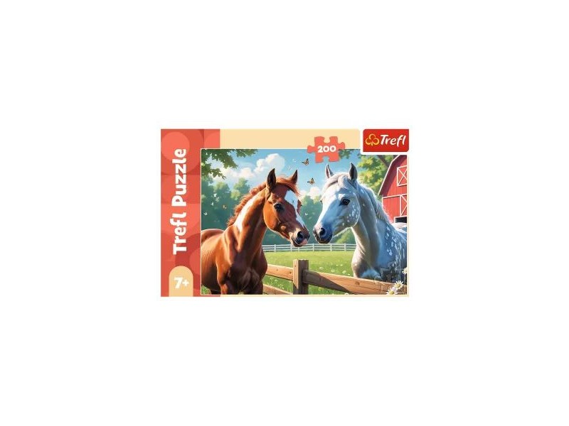 Trefl 200 db - Lovak a tisztáson puzzle