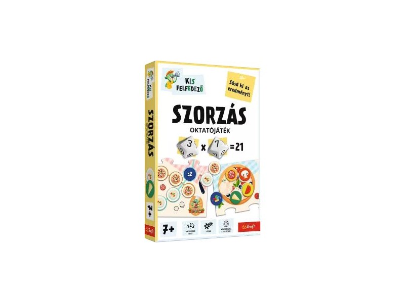 Trefl Kis Felfedező – Szorzás társasjáték doboz