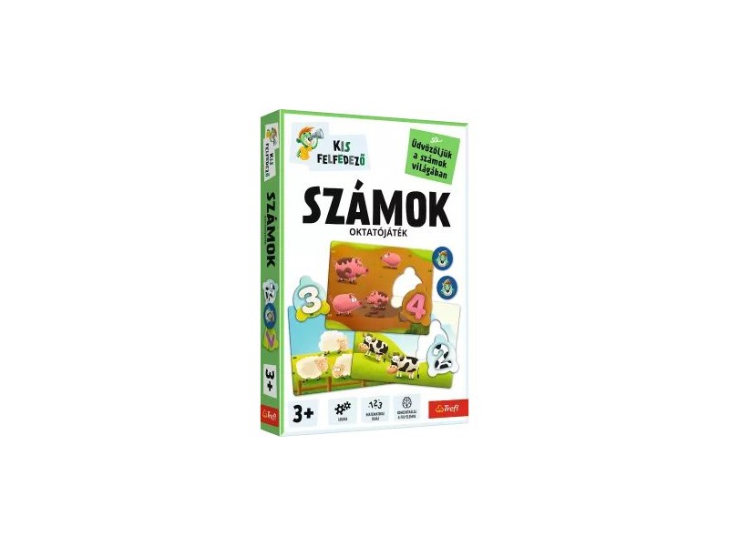 Trefl Kis Felfedező – Számok társasjáték