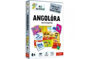 Trefl Kis Felfedező Angolóra társasjáték - gyerekeknek