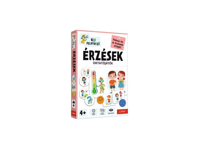 Trefl Kis Felfedező – Érzelmek társasjáték borító