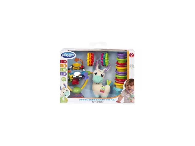 Lámás játékszett — plüss figura és kiegészítők