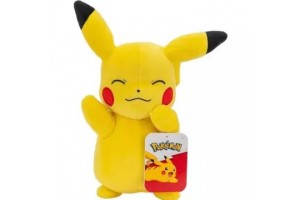 Pikachu plüssfigura, 20 cm – puha és ölelgethető