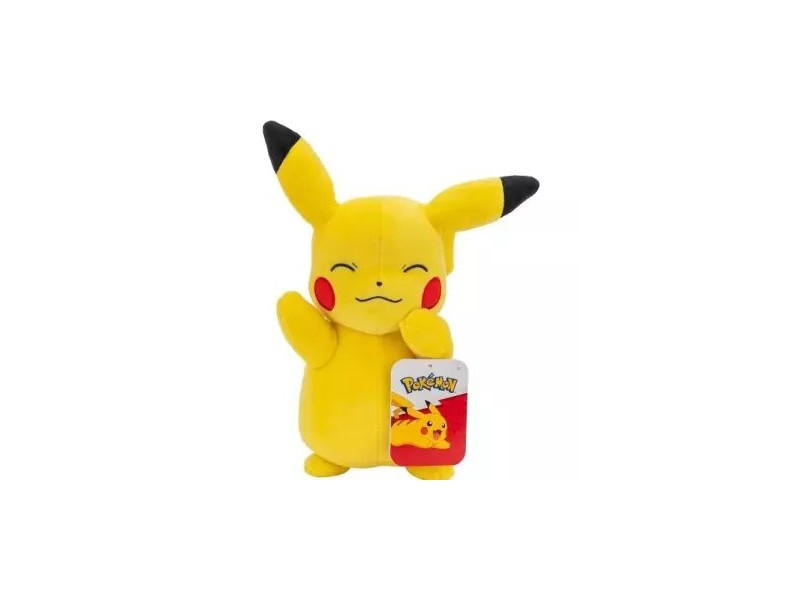 Pikachu plüssfigura, 20 cm – puha és ölelgethető