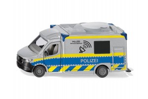 Mercedes Sprinter rendőrség 2301 — műholdas kommunikáció