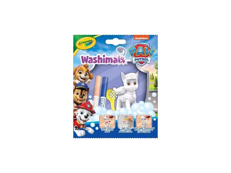 Crayola Washimals Marshall figura - színezhető, mosható