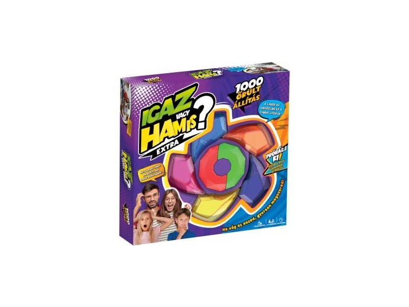 Igaz vagy Hamis Extra társasjáték doboza