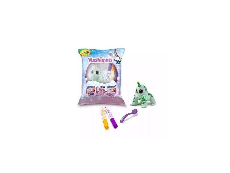 Crayola Washimals - Pasztell Egyszarvú Lajhár