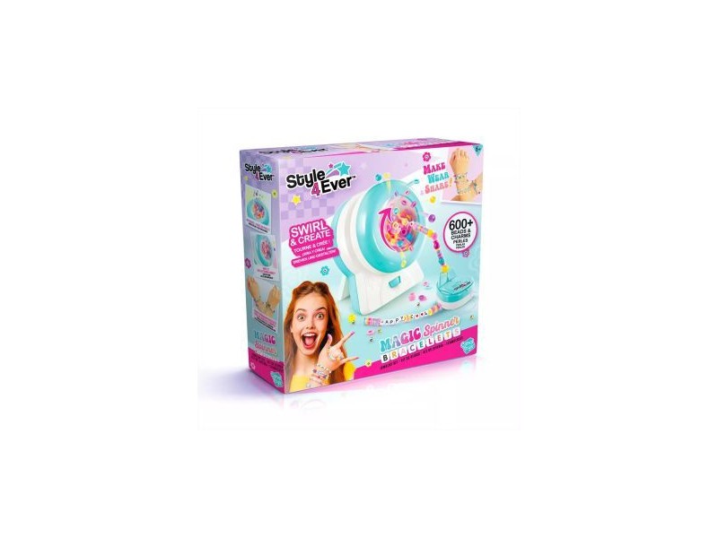 Style 4 Ever pörgő barátságkarkötő készítő szett – 600 kiegészítő