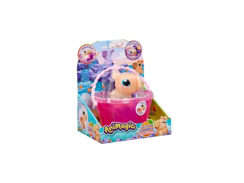 Let's Glo Capybara - világító vízipajtás szett