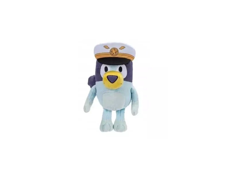 Bluey kapitány puha plüssfigura 20 cm