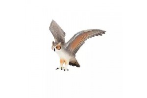 Mojo bagoly figura, 11 cm — részletgazdag