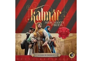 Kalmár társasjáték doboza — stratégiai kaland, 15. századi Buda