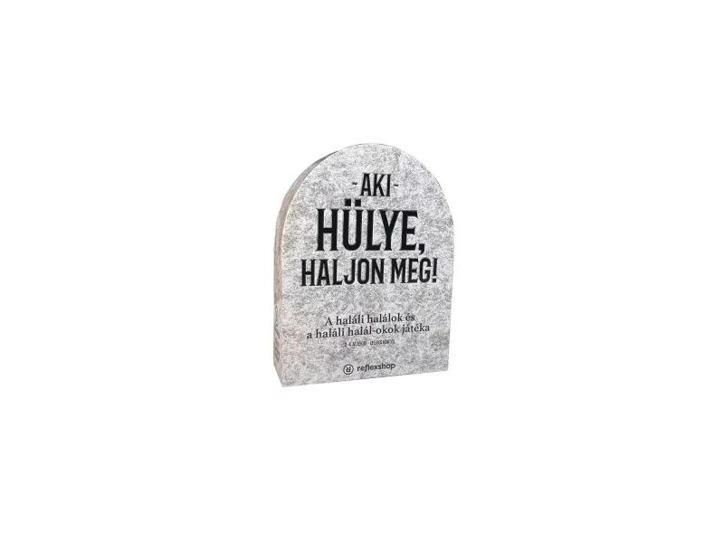 Aki hülye, haljon meg! társasjáték doboz