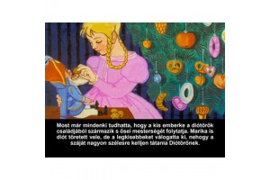 Diótörő diafilm - borító illusztráció