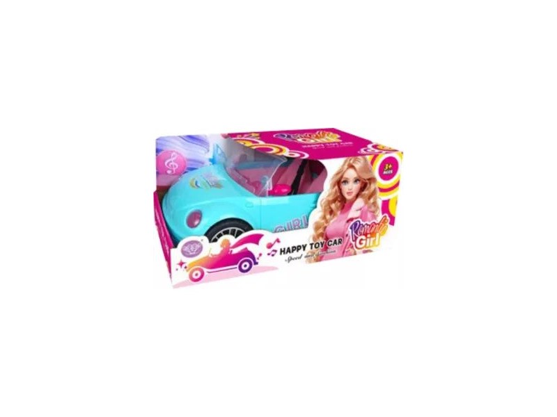 Rózsaszín elektromos Barbie autó gyerekeknek