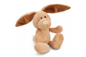 NICI Green Ralf plüssnyuszi, 25 cm, világosbarna