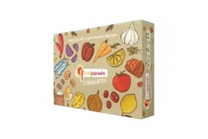 Chefparade társasjáték doboz - 9 konyha, receptkártyák