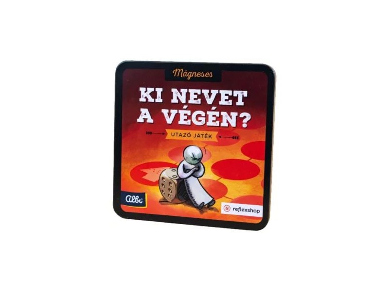 Mágneses Ki nevet a végén? – utazó társasjáték