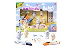 Crayola Washimals: Bluey matrica készlet - mosható figurák