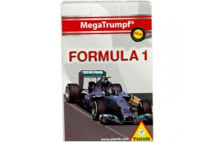 Formula 1 autók kvartett kártyajáték - borító