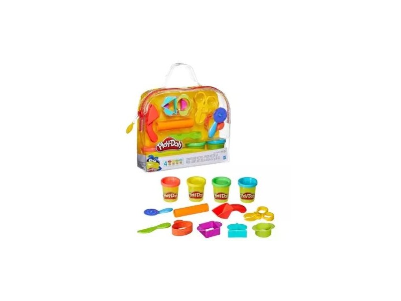 Play-Doh kezdő gyurmázó készlet — 4 szín és formázó eszközök