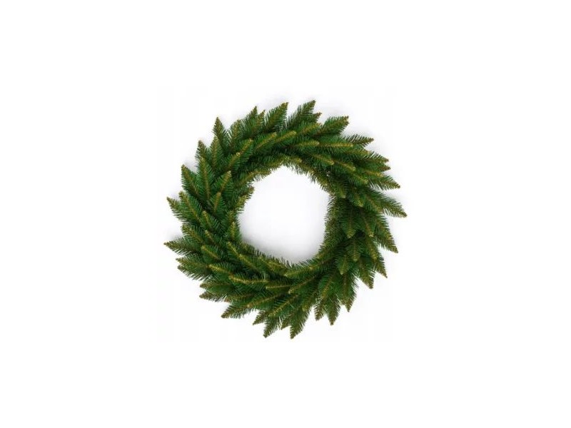 Kis zöld adventi koszorú 38 cm