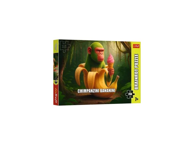 Trefl: Brainrot Chimpanzini Bananini - 200 db puzzle