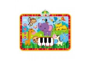 Kids Hits zenés játszószőnyeg - Zenés állatkert 70×50 cm