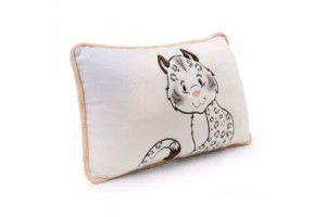 NICI Eleni Snowbell hópárduc plüss párna 43 x 25 cm