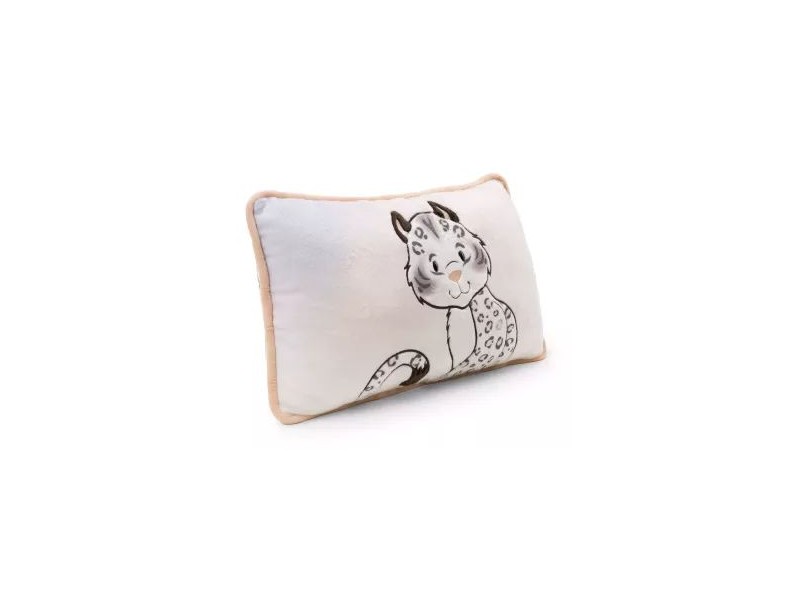 NICI Eleni Snowbell hópárduc plüss párna 43 x 25 cm