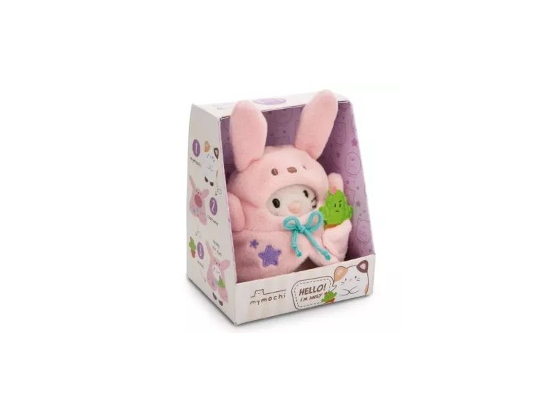 NICI Angy plüss cica jelmezben, 8 cm - dobozban