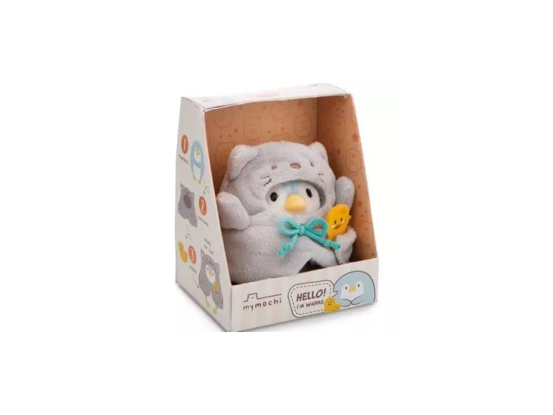 NICI Waddle plüss pingvin jelmezben (8 cm)