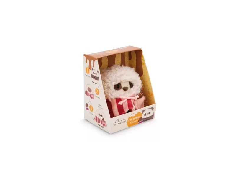 Nici Kono plüss panda 8 cm - dobozban