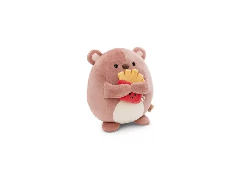 NICI Nomo plüss maci – sült krumplival, 16 cm