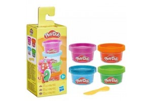 Play-Doh mini színes készlet - 4 tégely