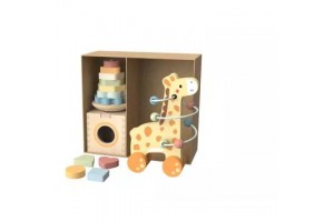 Tooy Toys fa játék - Zsiráf