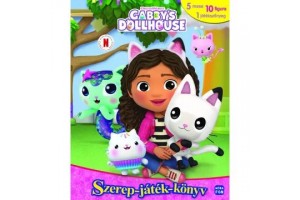 Gabi babaháza könyv minifigurákkal és játékszőnyeggel